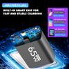 65W GaN USB C Charger Fast Charging Type C PD QC3.0 Quick Charge Mobile Phone Adapter for iPhone 14 15 Pro Xiaomi Redmi Oneplus