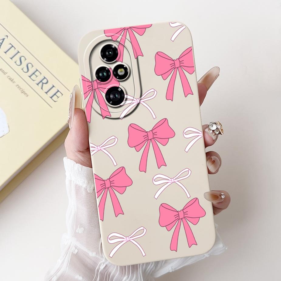 For Honor 200 Pro Case ELP-AN00 Cute Panda Cartoon Cover Shockproof Soft TPU Phone Case For Honor 200 Pro Honor200 Fundas Bumper