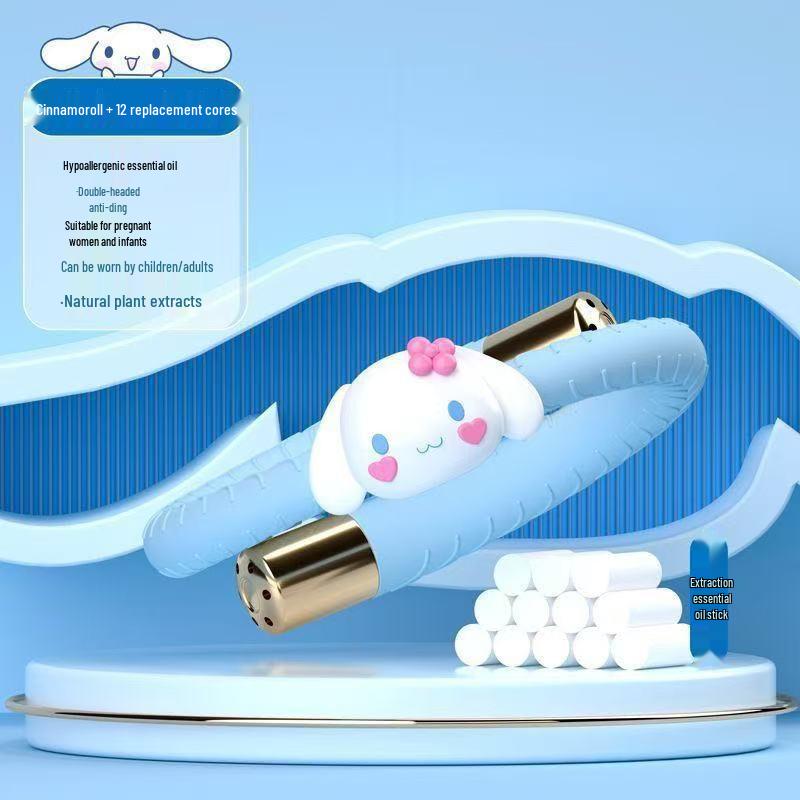 Репеллентная браслет Sanrio Kuromi для детей и взрослых с эфирными маслами