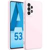 Case - BOOLING - for Samsung Galaxy A53 5G - Liquid Silicone - Ultra Slim - Anti-slip