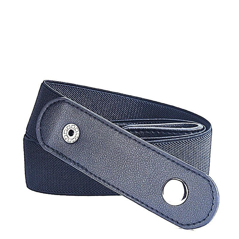 Belts for Women Buckle-Free Waist Jeans Pants No Buckle Stretch Elastic Waist Belt for Men Invisible Belt
