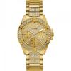 W1156L2 Ladies Gold Watch With Crystals