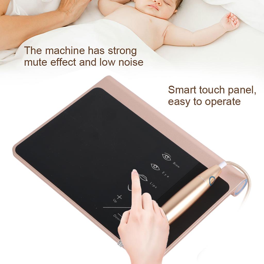 Tattoo Pen Miroblading Semi Permanent Eyebrow Eyeline Lip Touch Screen Tattoo Panel