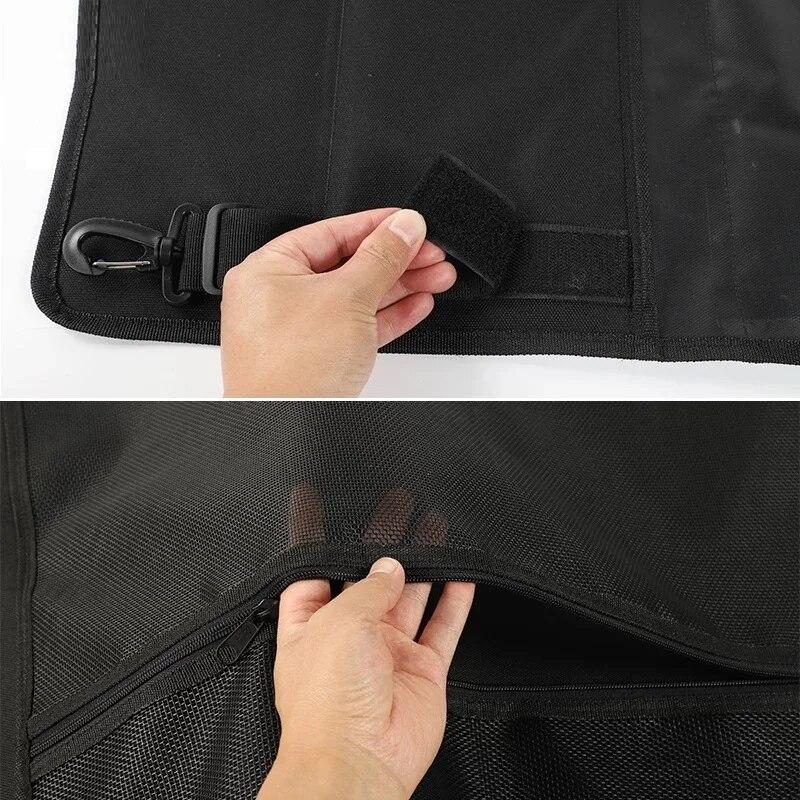 Задняя шторка багажника автомобиля, сумка для хранения, сетка для Suzuki Jimny JB64 JB74 2018-укладка, автоаксессуары