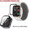 TPU Smart Bracelet Bezel For Huawei Watch D2 Band Frame Replacement Glass Film PMMA Screen Protectors Case for huawei d2 Cover