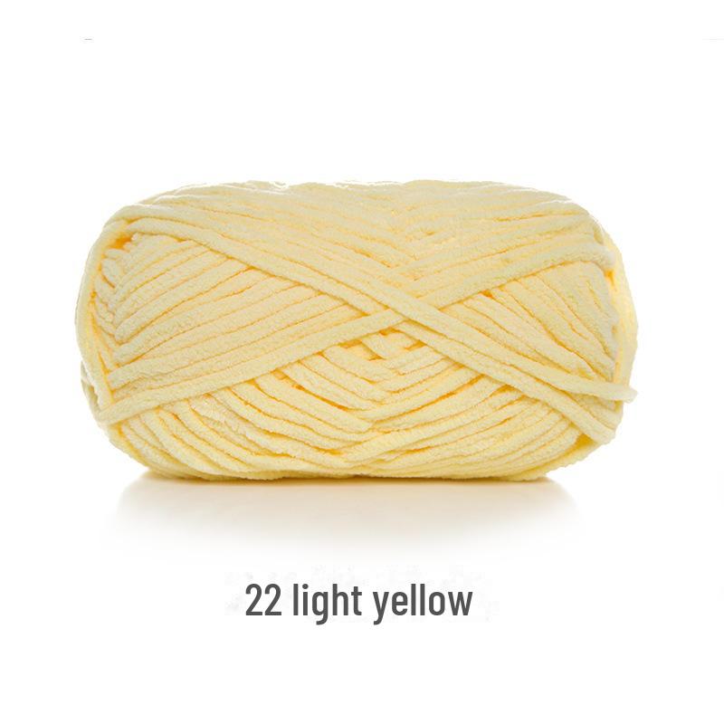 Snowball Mengzaizi DIY Wool Crochet Kit: Knitted Blanket, Scarf, Doll, Slippers