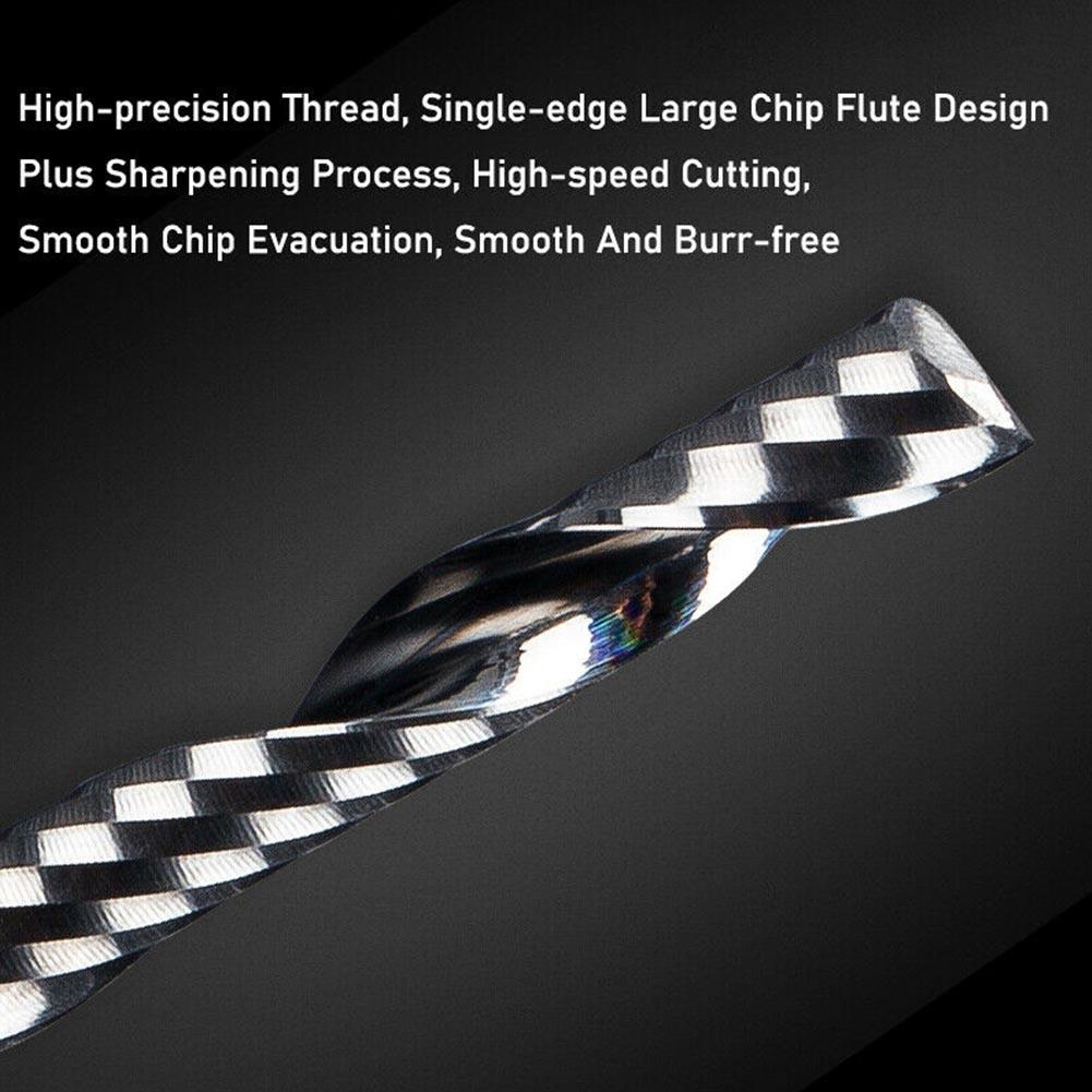 Замена гравировки концевой фрезы с ЧПУ диаметром ручки 3,175 мм