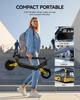 OOTD S10 Складной электросамокат 1400 Вт Мотор 48 В 20 Ач Аккумулятор 55 км/ч Макс. скорость 70 км Макс. дальность Передняя и задняя подвеска