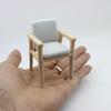 Miniature Dollhouse Dining Table and Chair Set - 12-Piece Scene Furniture Toy