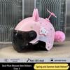 Шлем для электросамоката для взрослых Hello Kitty, сертифицированный 3C - Милый, Универсальный, Для любого сезона, Безопасный, Летний дизайн