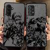 Чехол One Piece Law Luffy для Samsung Galaxy A14 A23 A55 A54 A56 A36 A73 A33 A25 A35 A26 A34 A52S A72 A16 A15 A53 A17 A52 Funda