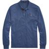 Polo SS24 Embroidered Pony Logo Long Sleeve Polo Shirt Men Tops Navy-Blue MNPOKNI16820812-400