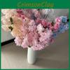 Cherry Blossom Realistic Silk Flowers Wedding Decor Home Staging Props Photo