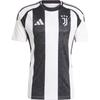 adidas Футбольная футболка Ювентус 24/25 Домашняя Приталенная с Круглым Вырезом с Коротким Рукавом IS8002