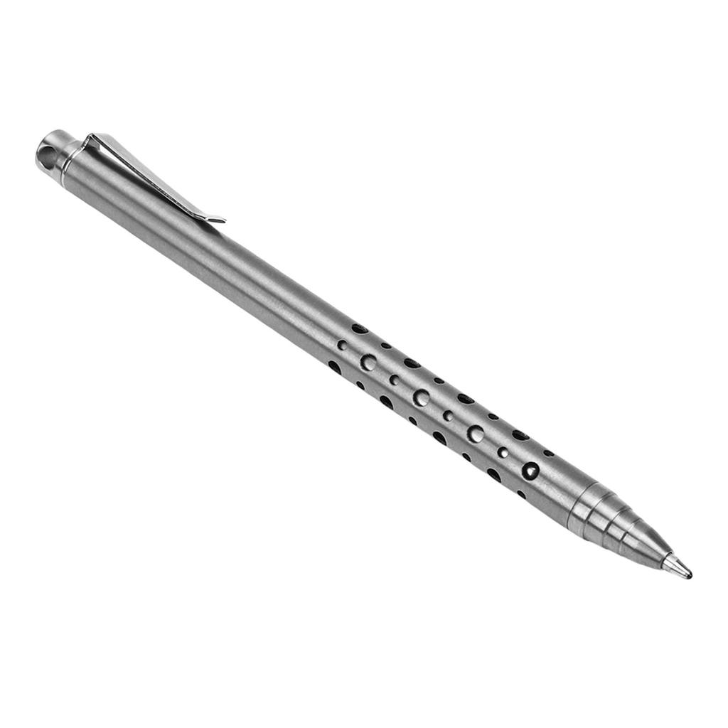   Action Pen Ti Alloy Lightweight Portable Ballpoint Pen with Clip for   Business School