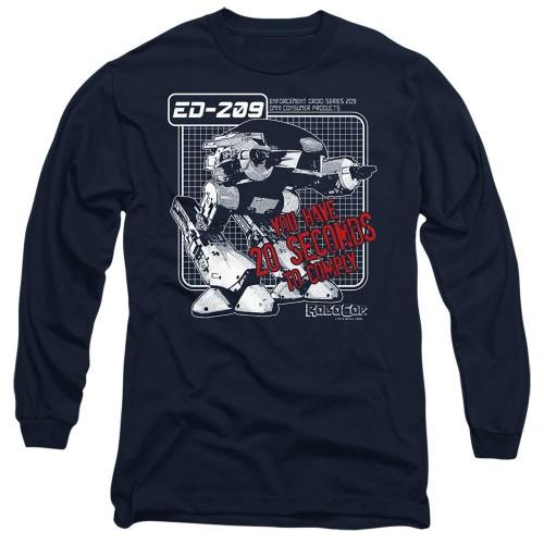 Robocop Unisex Adult Ed 209 Long-Sleeved T-Shirt