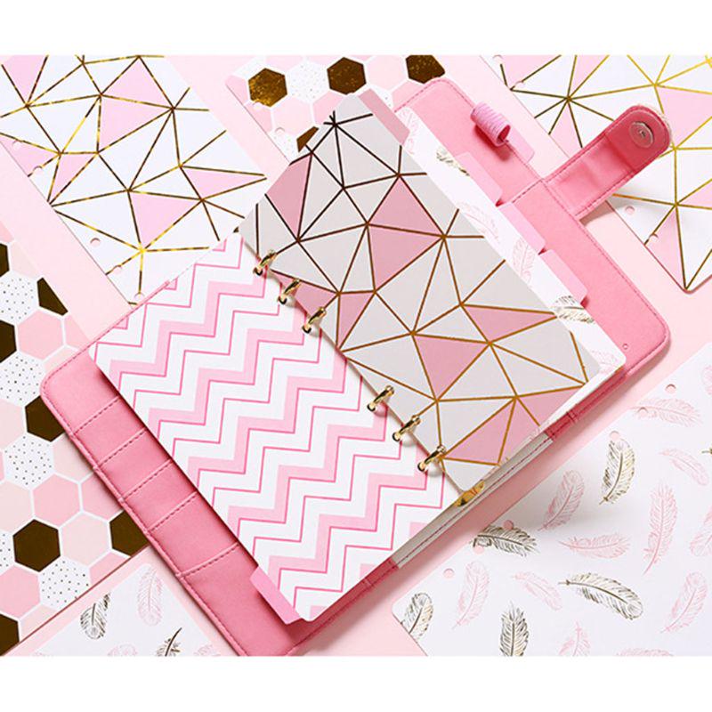 Комплект разделителей страниц для блокнота А5, А6