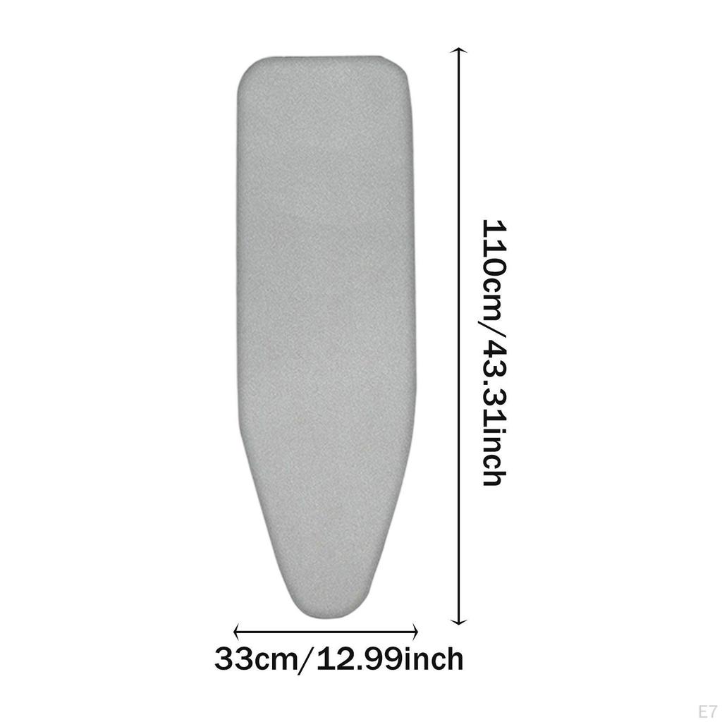 Ironing Board Cover Cotton Breathable Soft Reliable, Heat Resistant, Sleeve, with Padding