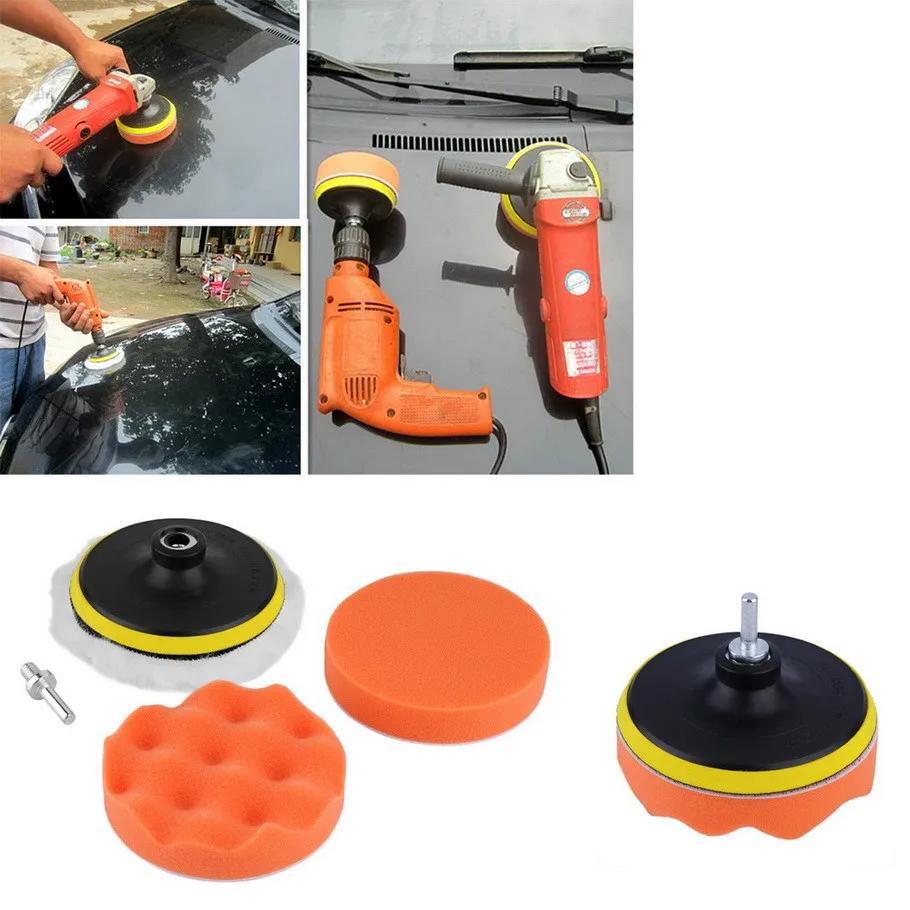 11-Piece Professional 3" Car Polishing Pad Kit - Versatile Buffing Set for Auto Detailing