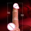 Большой реалистичный дилдо Женская секс-игрушка Искусственный пенис Массажер для вагины Мужской член Стимулирует анус Стимулятор клитора Сексуальный продукт