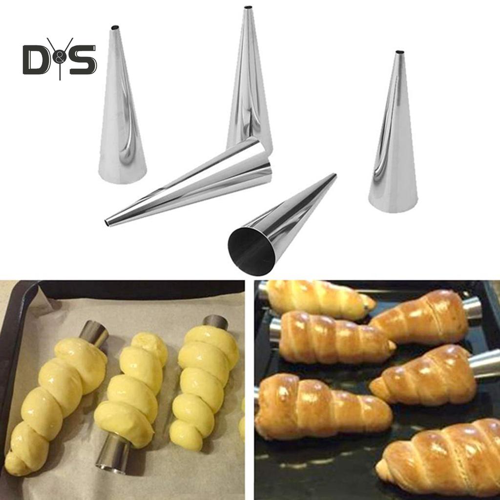 Ice Cream Crispy Mold Pastry Making Conical Curling Device Croissant Bread Tool