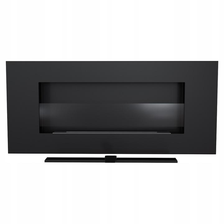 Настенный камин на биоэтаноле DELTA FLAT TÜV с комплектом остекления