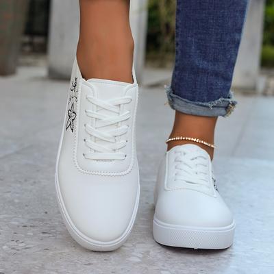 Весенне-осенние новые удобные повседневные спортивные туфли с круглым носком, модные туфли с низким вырезом на шнуровке, нескользящие, вулканизированные туфли с защитой от истирания