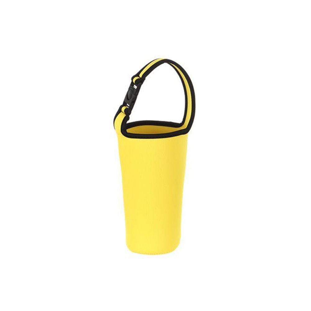 With Carrying Handle Anti-Hot Cup Sleeve Neoprene Tumbler Carrier Water Bottle Holder Sports