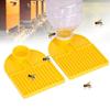10pcs Plastic Bee Water Feeder Anti Drowning Beekeeping Tools Durable Honey Feeder  Outdoor