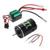 540 Brushed Motor with 65A T Plug ESC High Torsion Waterproof Electric Motor for RC Climbing Car 27T