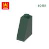 84 шт./лот 60481 2x1x2 Наклонная плитка с нижней трубкой Блок Цветные детали MOC Совместимо с Кирпичами Сделай сам Детская игрушка