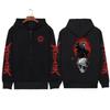 Skull Berserk Zip Up Hoodie Manga Graphic Print Zipper Sweatshirts Men Unisex Long Sleeves Fleece Hooded Streetwear Coats