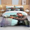 10 Sizes 3d Game GTA V Bedding Set Cartoon Duvet Covers Grand Theft Auto Bed Linens Bedclothes With Pillowcase Dropsjpping