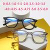-1.0 -1.5 -2.0 -2.5 -3.0 To -6.0 Finished Myopia Glasses Men Women Oversize Frame Eyeglasses Prescription Shortsighted Eyewear
