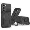 For Infinix Hot 60i 4G / 60 5G Magnetic Case Shockproof TPU + PC Phone Back Cover with Kickstand