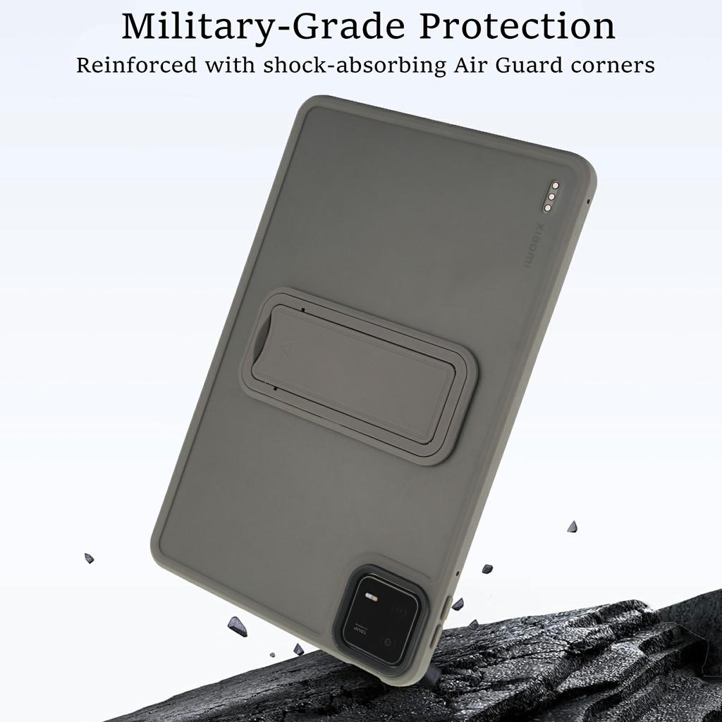 For Xiaomi Pad 6/Pad 6 Pro Case with Kickstand TPU + PC Skin-Touch Tablet Cover