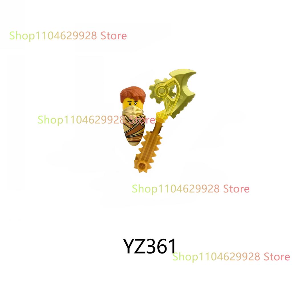 Ninja Themed Building Blocks Set With Dragon And Cartoon Characters Kids DIY Assembly Gift Toy