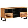 VidaXL TV Cabinet 100x34x46 Cm Solid Acacia Wood, TV Bench, Hi-fi Cabinet, TV Console, TV Sideboard, Multimedia Cabinet, Furniture 377525
