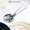Chain Pr 925 Tree Of Life Tree Zircons Pendant