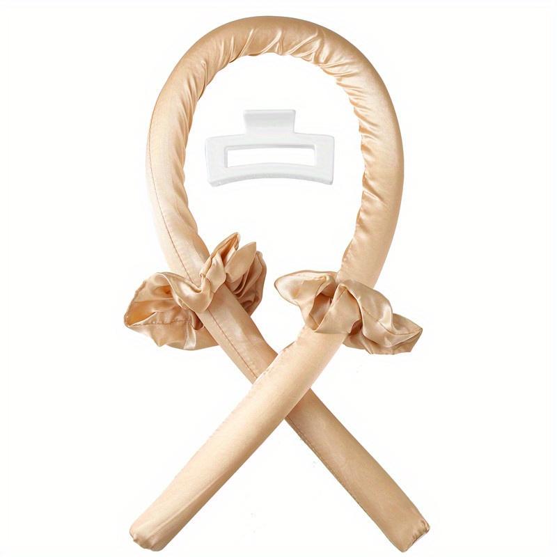 Безопасные бигуди для длинных волос, щипцы для завивки без нагрева, повязка на голову, без нагрева, кудри для сна на ночь, инструмент для укладки ленивых волос своими руками