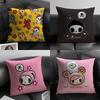 Япония Tokidoki Creative Наволочка Натуральный Лен Органическая Ткань Двусторонняя Печать Диван Домашний Декор Подарок Наволочка