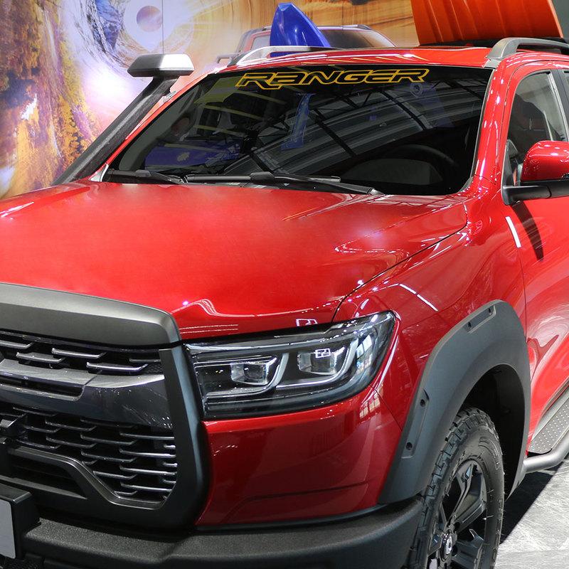 Для Ford Ranger Пикап Наклейки на лобовое стекло Грузовик Графика Виниловая пленка Покрытия Декор Автомобиля Наклейки Автоаксессуары