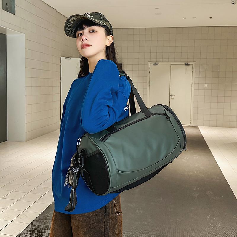 Waterproof Duffle Bag for Travel and Gym with Adjustable Shoulder Strap Large Capacity Sports Weekender Bag