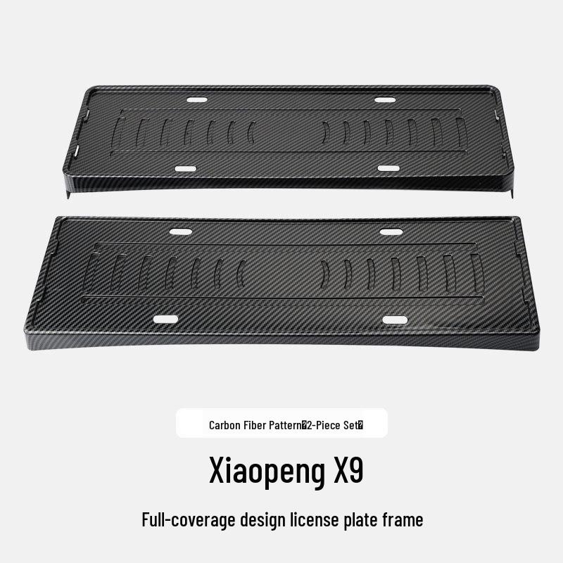 Рамка и держатель номерного знака для электромобиля Xiaopeng X9 (новая энергия)
