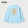 JEEP Kids' Combed Cotton Long-Sleeve T-Shirt