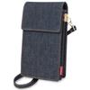 Нужен Сетевой Смартфон Сделанный в Японии с Кошельком Наплечная Сумка-Чехол для Смартфона Индиго Синий Женская Сумочка, Деним, Сумочка, Сумка,