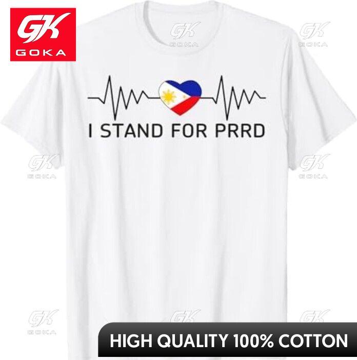 Digong Duterte Philippine TShirt Novelty Print Cute Classic Neckline Summer Look All Cotton T Shirt Short Sleeve