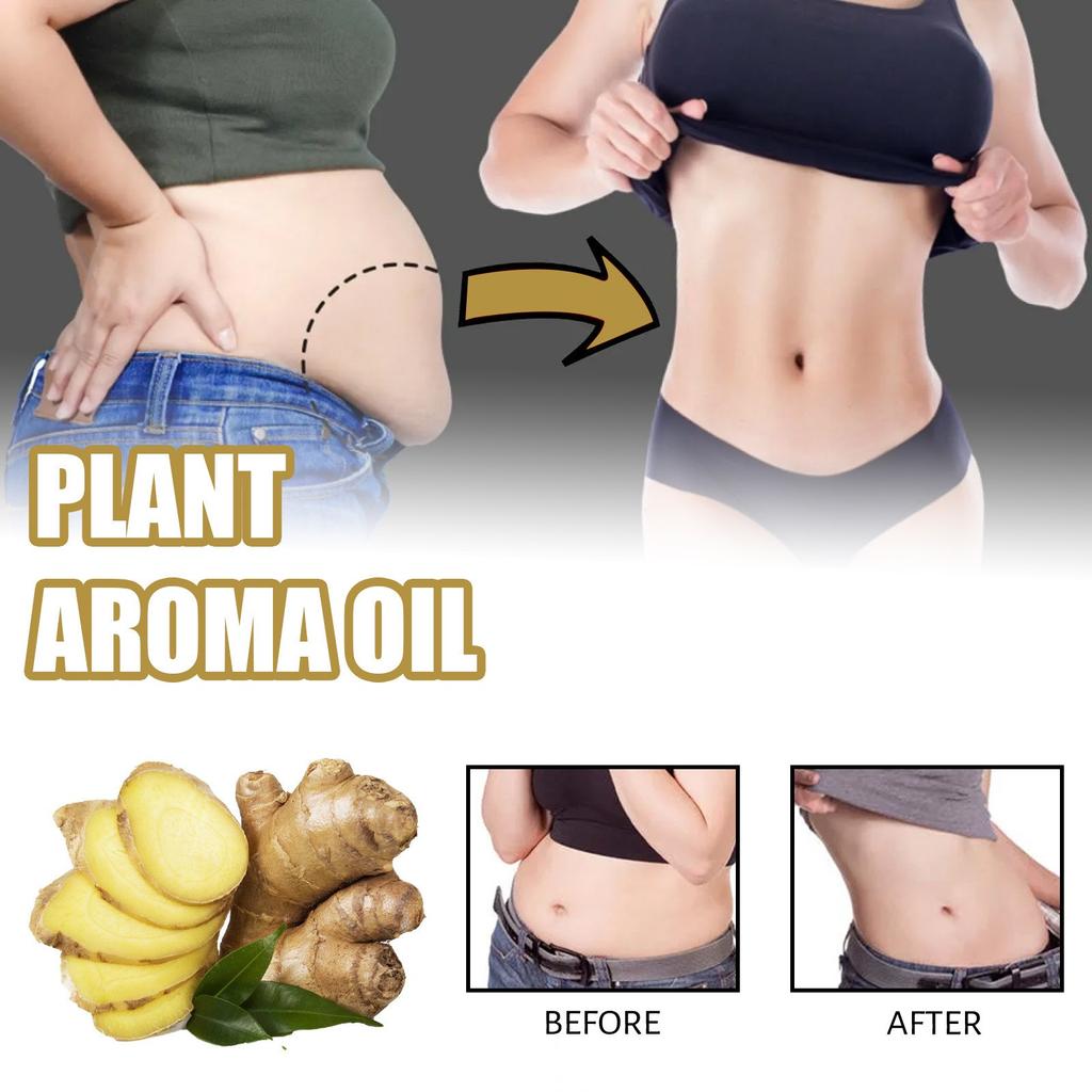 10 мл Имбирное масло для моделирования тела, укрепляющее и красивеющее, для моделирования мышц живота и бедер, а также увлажняющее массажное масло для кожи