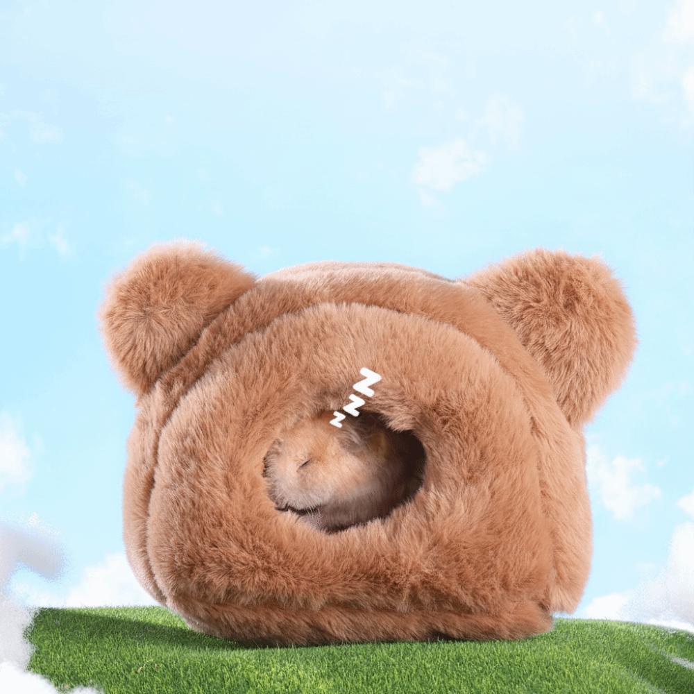 Thickened Pet Sleeping Nest Soft Hamster Hideout House Guinea Pig House  for Hamster Sugar Glider