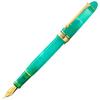 Pent Symphony Delicato Fountain Pen In Calm Pen House Original Fountain Pen A Slim Pen Perfect for a Thoughtful Features a Schmidt Large (Coral Green)